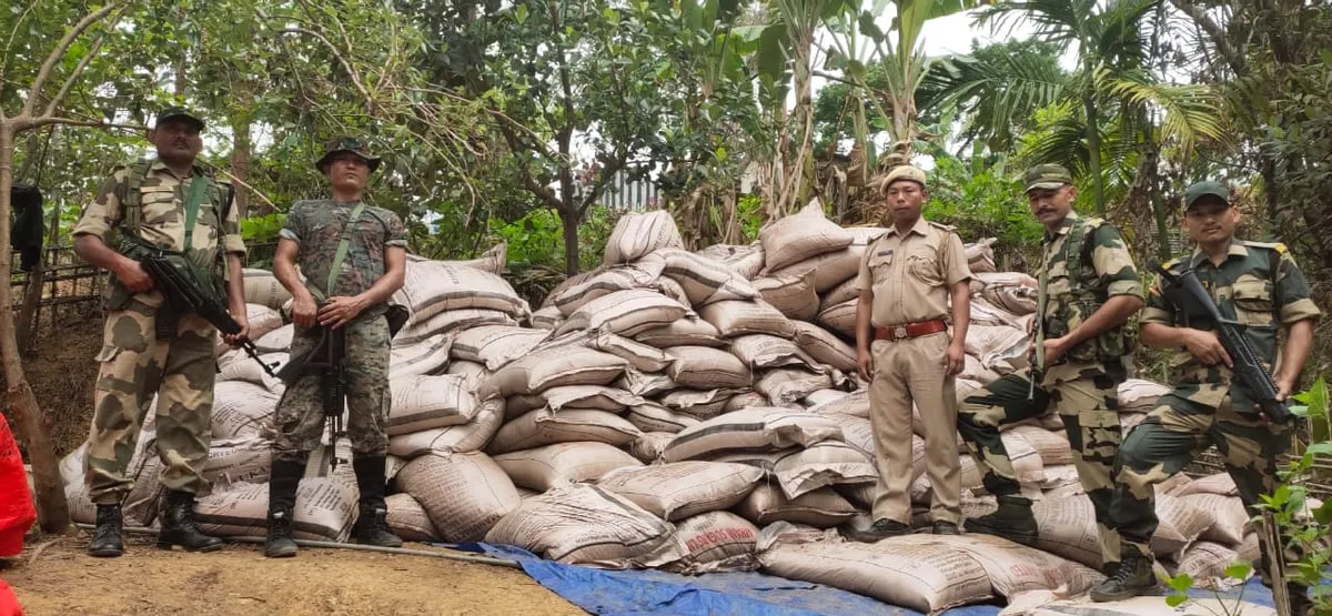 BSF Meghalaya Foils Illegal Smuggling Attempts along Indo-Bangladesh border  