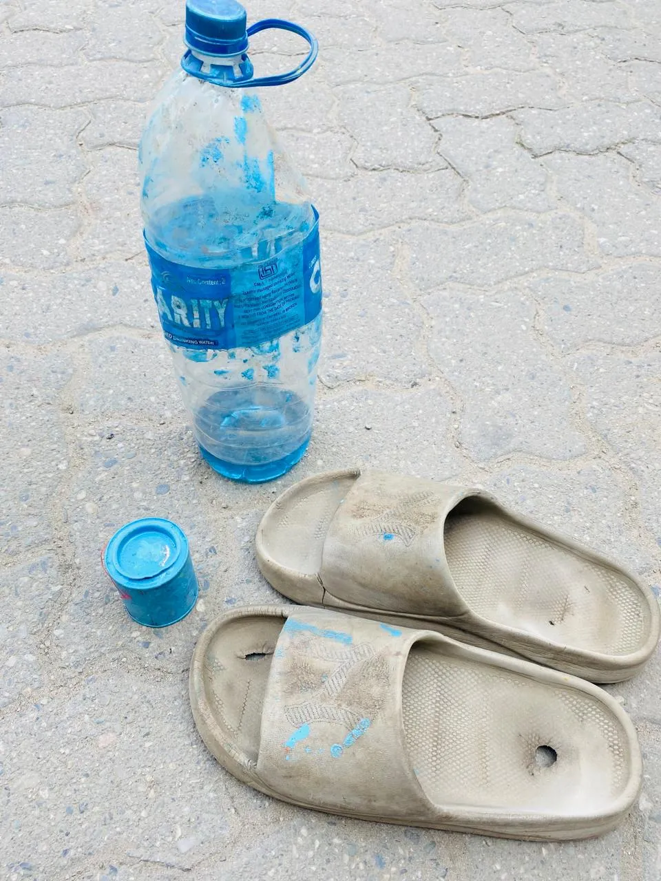 The police seized these items  