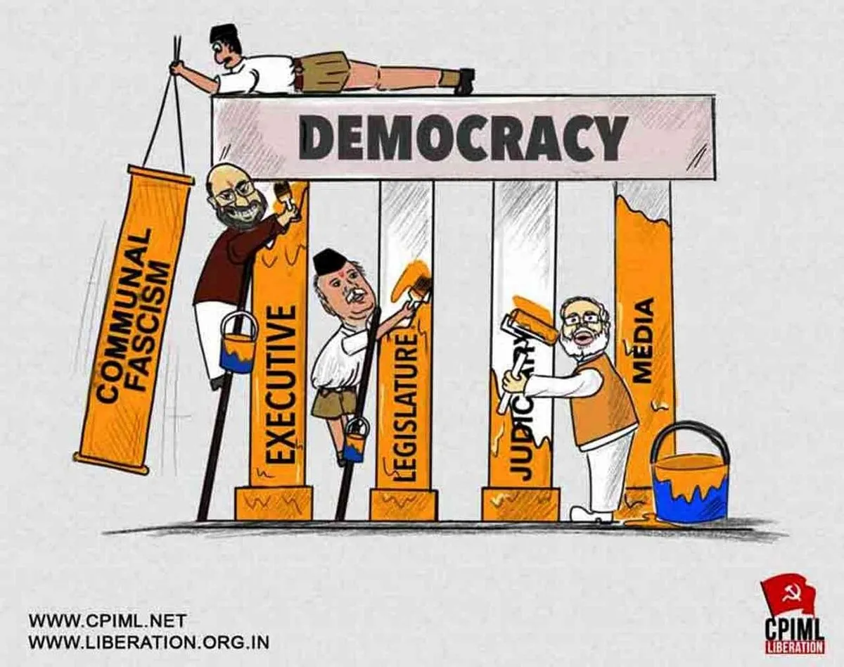 Cartoon Sources: Yousuf & CPIML  