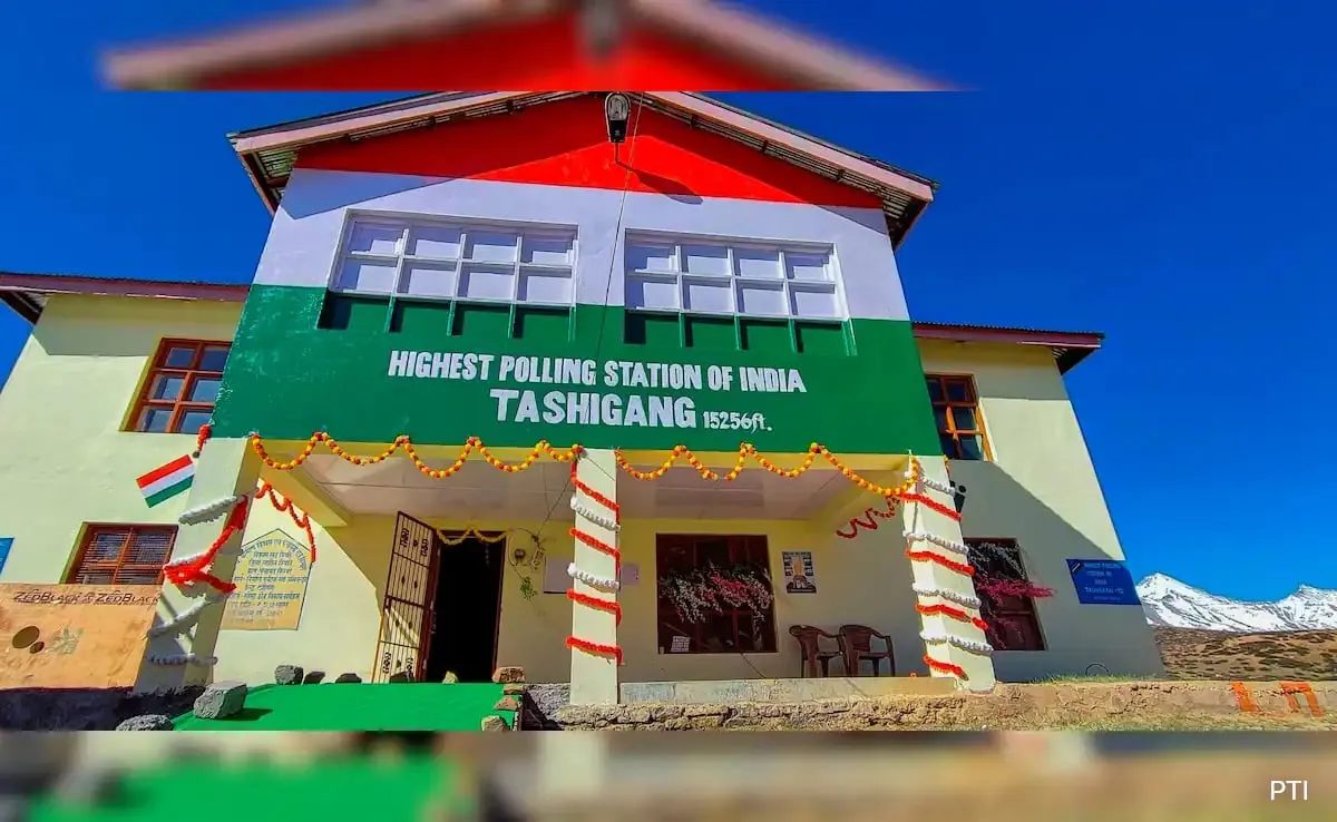 The world's highest polling station  
