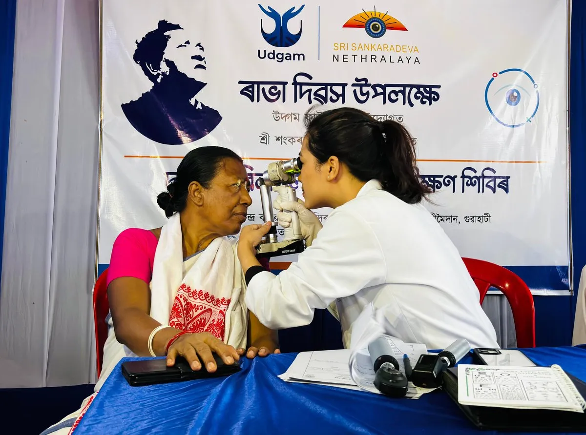 Guwahati Hosts Two-Day Free Eye Check-Up on Bishnu Rabha Diwas  