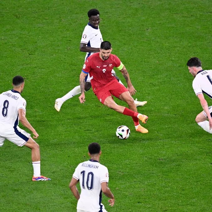 Glimpses from the match  