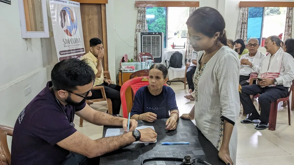 Sampoorna NGO Successfully Conducts Fourth Free Health Camp in Guwahati  