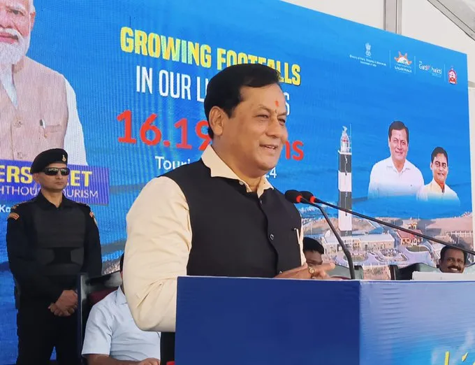 Union Minister Sarbananda Sonowal  