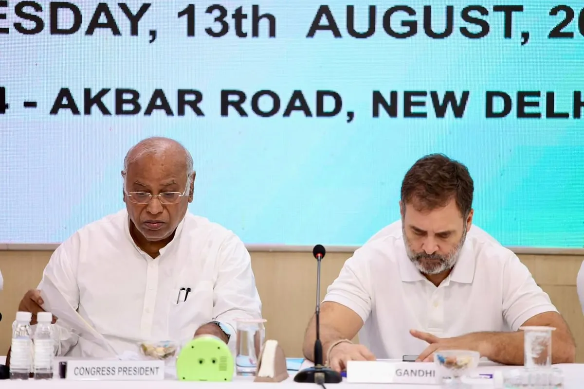 AICC Convenes Crucial Meeting, Discusses Election Preparedness  Image: Congress Twitter handle