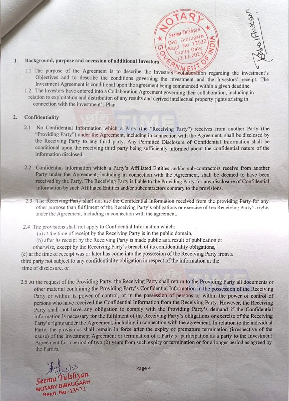 Notary Agreement P4  