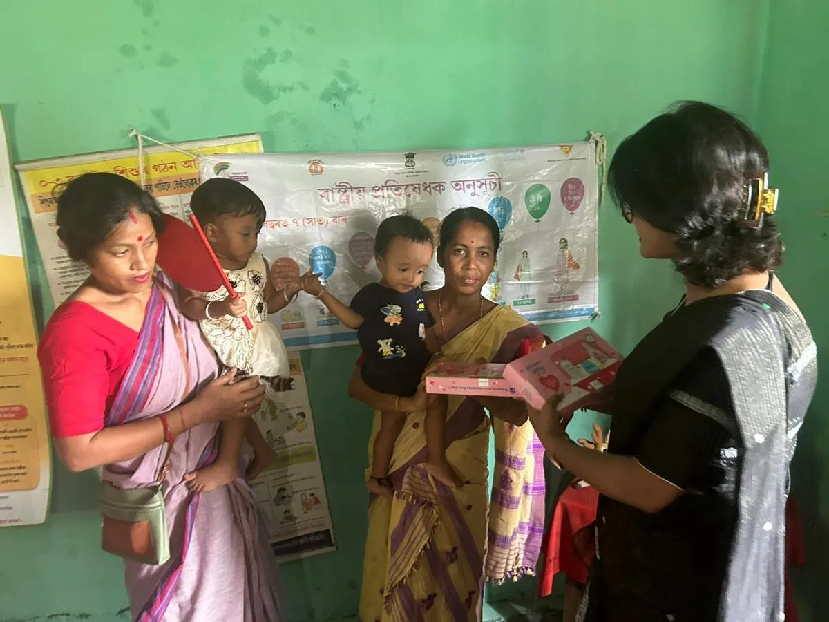 Johnson's Baby & Pratidin Media Group Organize Newborn Care Program in Sonitpur, Darrang  