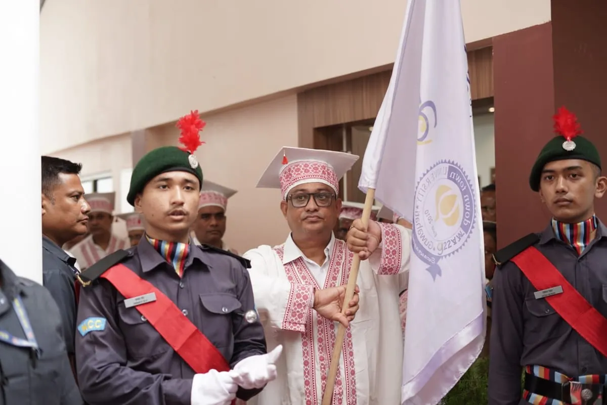 Assam down town University Hosts 11th Convocation Ceremony  