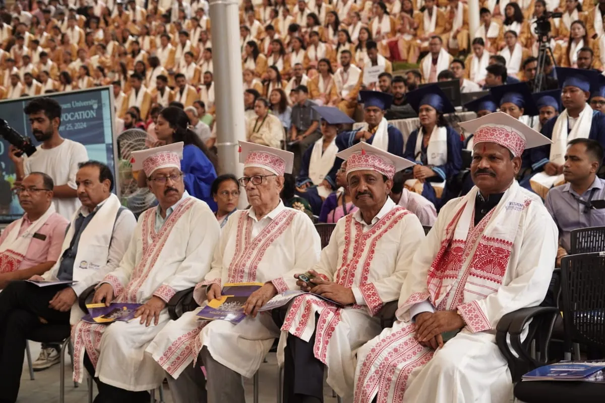 Assam down town University Hosts 11th Convocation Ceremony  