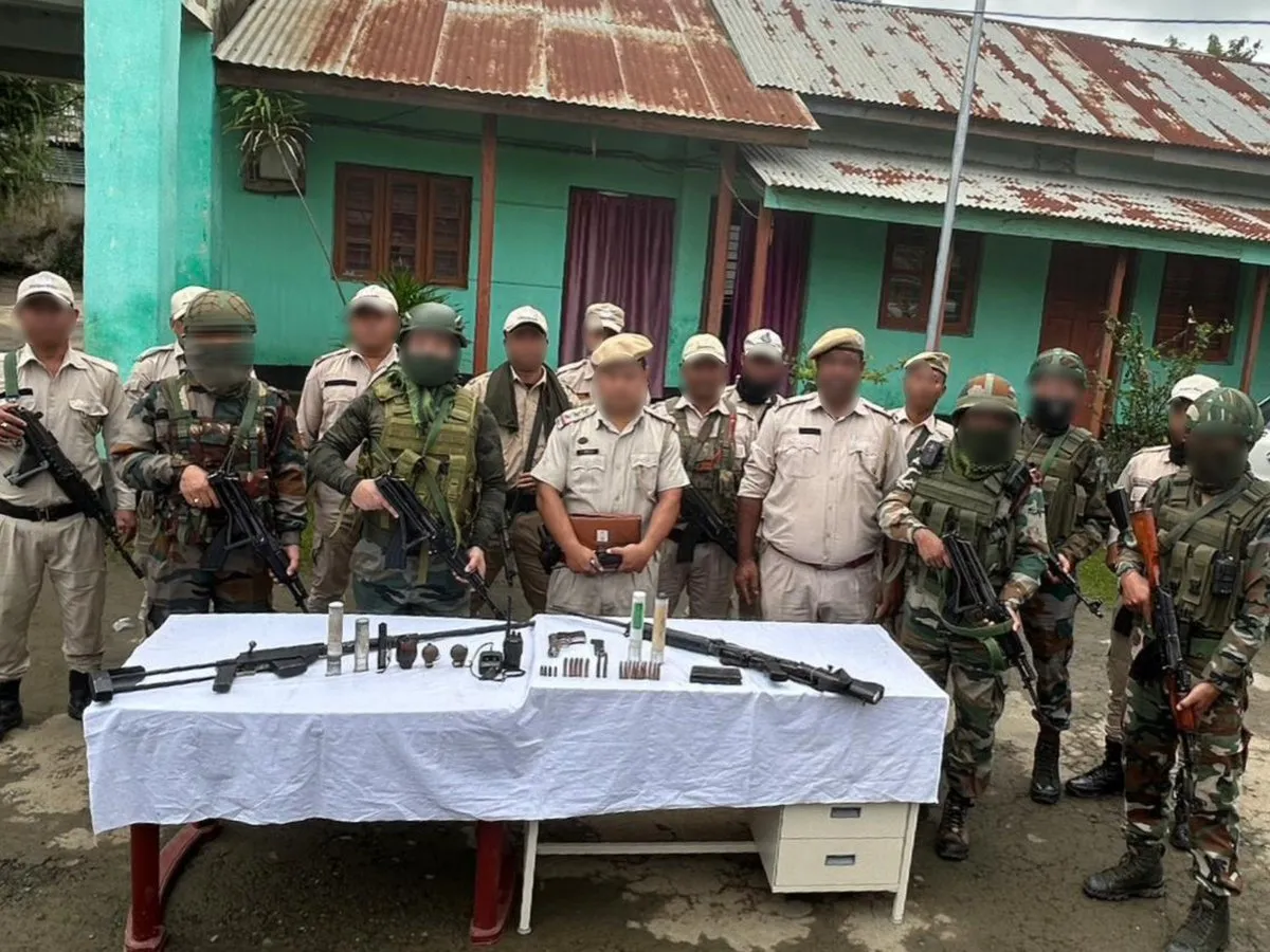 Indian Army-led joint ops lead to significant arms and ammunition seizure in Manipur  