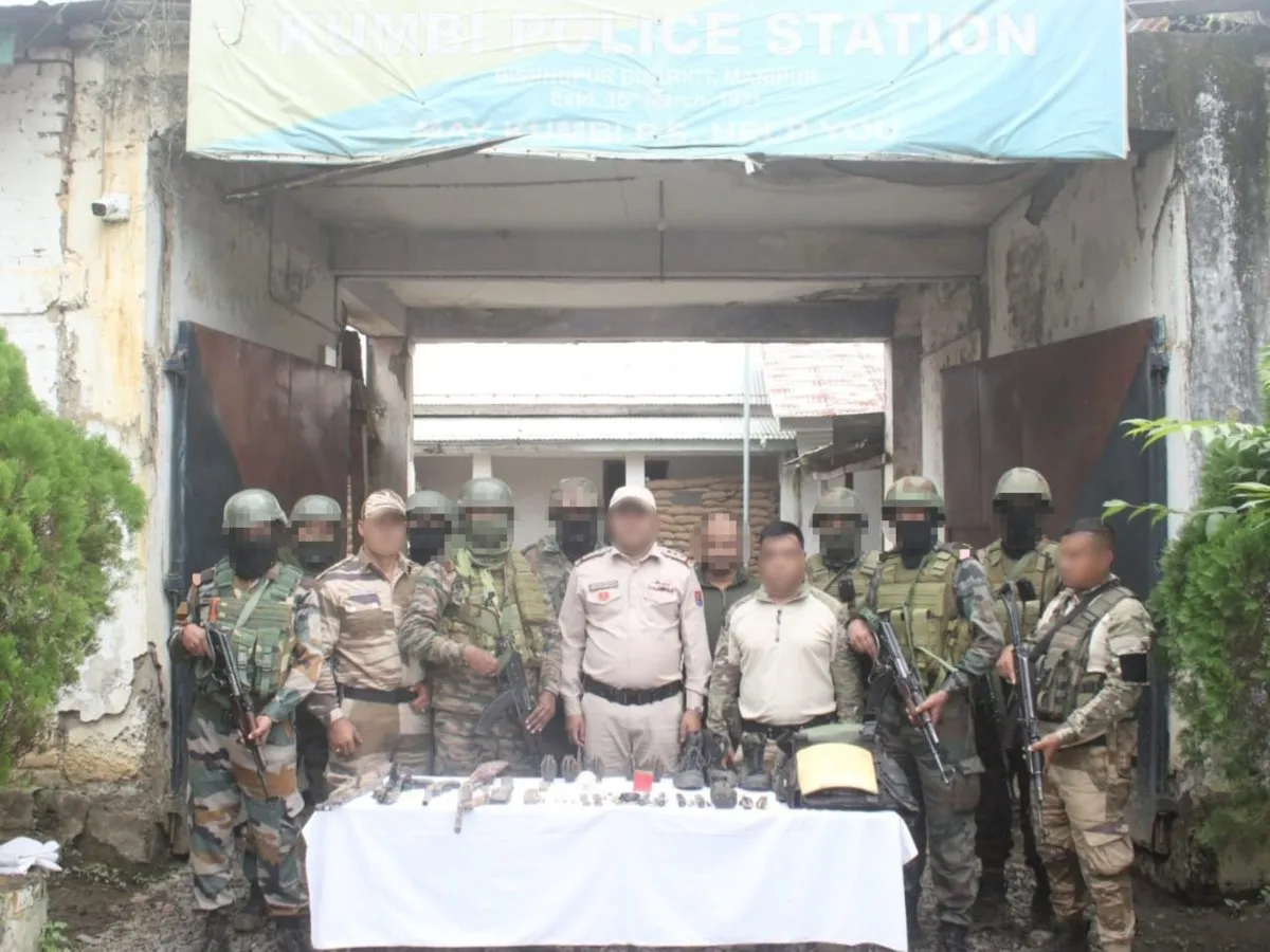Indian Army-led joint ops lead to significant arms and ammunition seizure in Manipur  