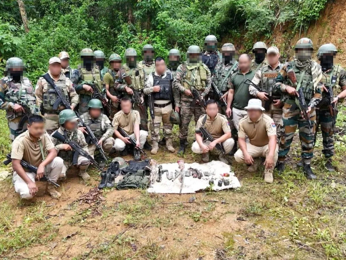 Indian Army-led joint ops lead to significant arms and ammunition seizure in Manipur  