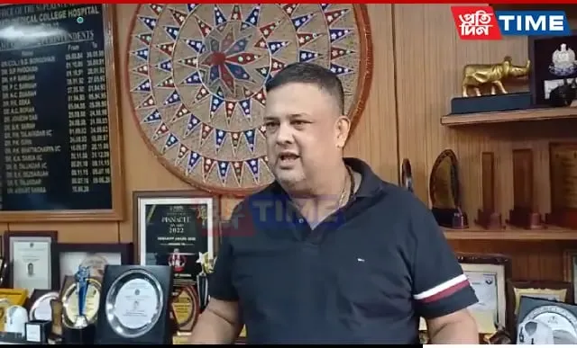 GMCH superintendent Dr Abhijit Sarma  