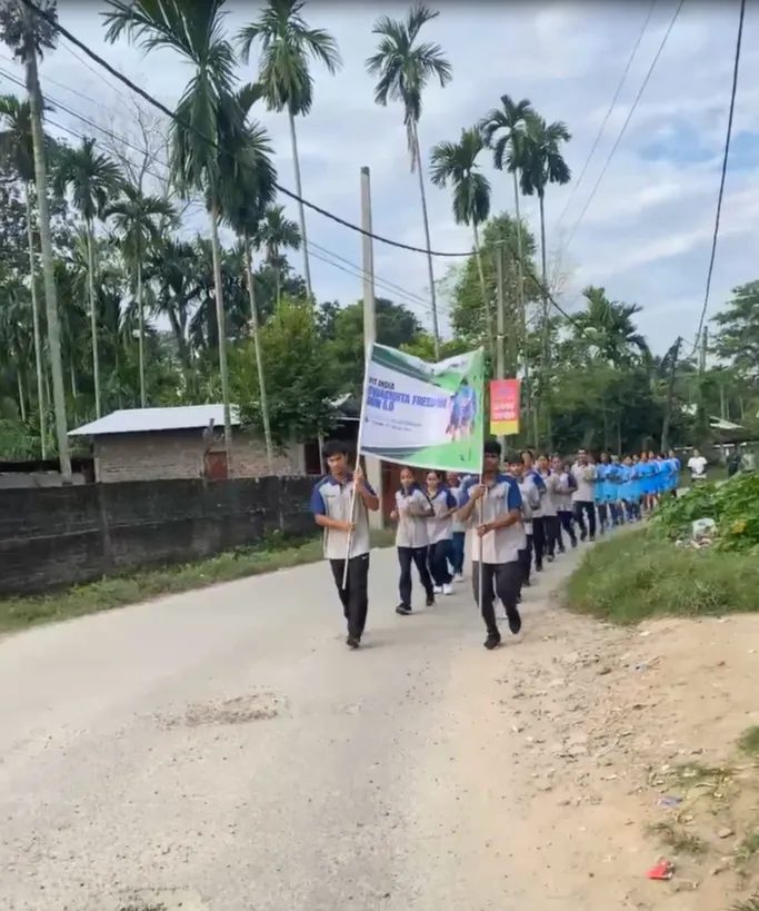 Assam Observes 'Fit India Swachhata Freedom Run 5.0'  