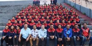 Assam contingent for Northeast Olympic Games  