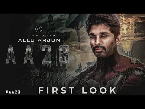 #AA23 Teaser Announcement (2023) | Allu Arjun | Allu Arjun New Hindi dubbed  Movie 2023
