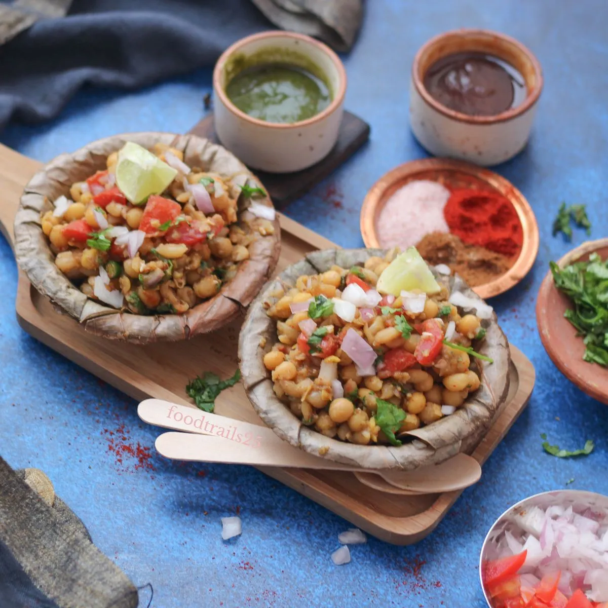Matar Chaat or Matra Chaat