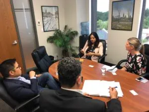 MP Sonia Sidhu encourage Brampton residents, students share their concerns 