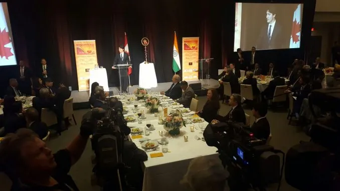 Canada- India Business Council dinner in Toronto, celebrating Diwali