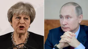 British Prime Minister Theresa May wednesday expelled 23 Russian diplomats