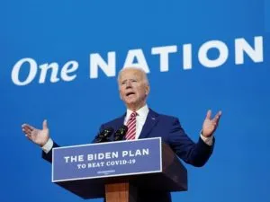 Joe Biden promises free Covid vaccine in US