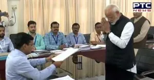PM Narendra Modi files nomination from Varanasi parliamentary constituency