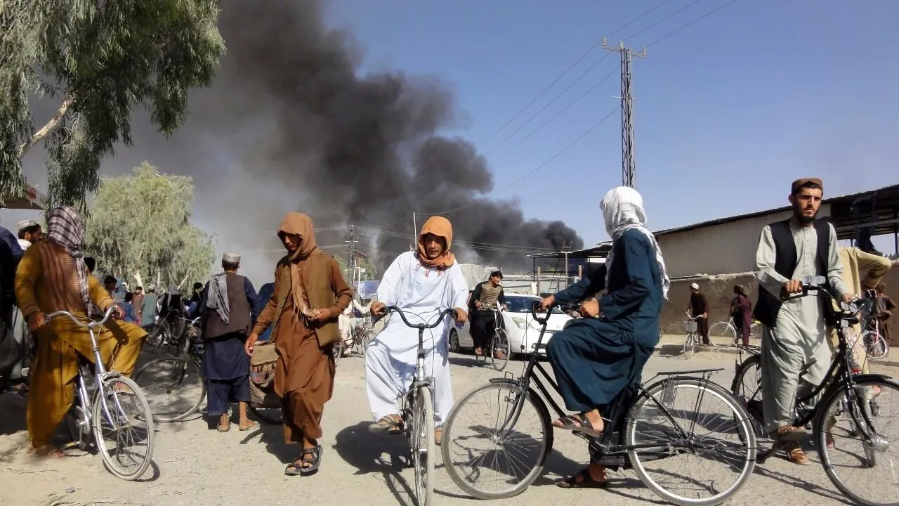 Afghanistan 'spinning out of control' as Taliban capture two major cities