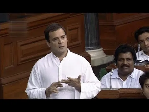 NoConfidenceMotion: Rahul Gandhi's Full Speech In Lok Sabha - YouTube