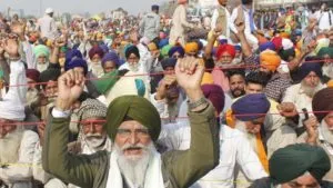 Farmers 'kisan mahapanchayat' in Haryana where Rakesh Tikait said that farmers will hold mahapanchayats across the country.