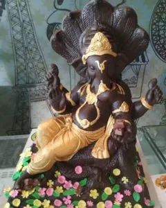  Sikhs prepares chocolate Ganpati to promote eco-friendly Ganesh Chaturthi