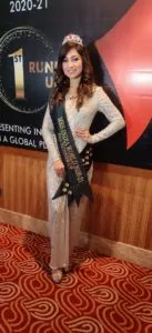 Amritsar : Anupreet Kaur Winner Of Mrs. India 2020-2021 World Ist Runners Up