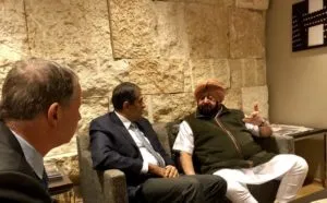 Capt Amarinder on Israel visit