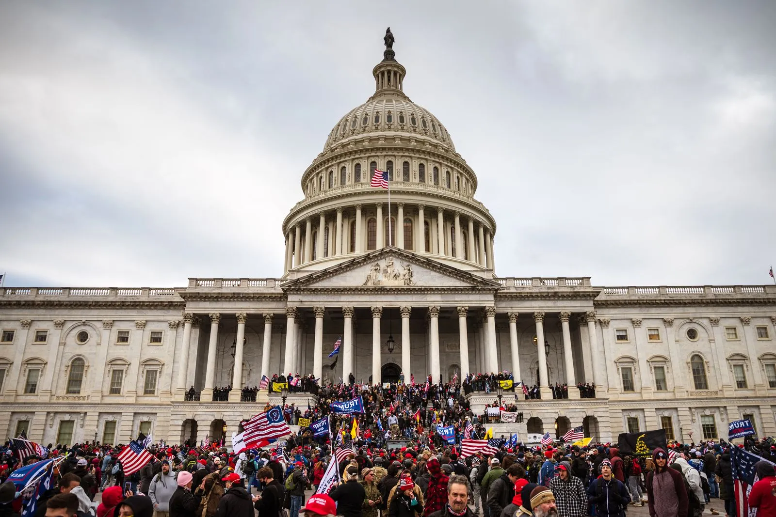 Donald Trump acquitted on charges of incitement of insurrection at US Capitol after a majority of Senate Republicans refused to punish him in second impeachment trial.