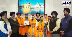 Canada Brampton City MP Amarjot Sandhu Golden Temple, Amritsar