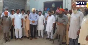 Barnala: Truck operators Congress Party Against flex banners