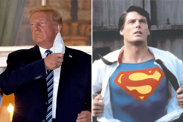President Trump Wanted to Wear a Superman Shirt When He Left Hospital