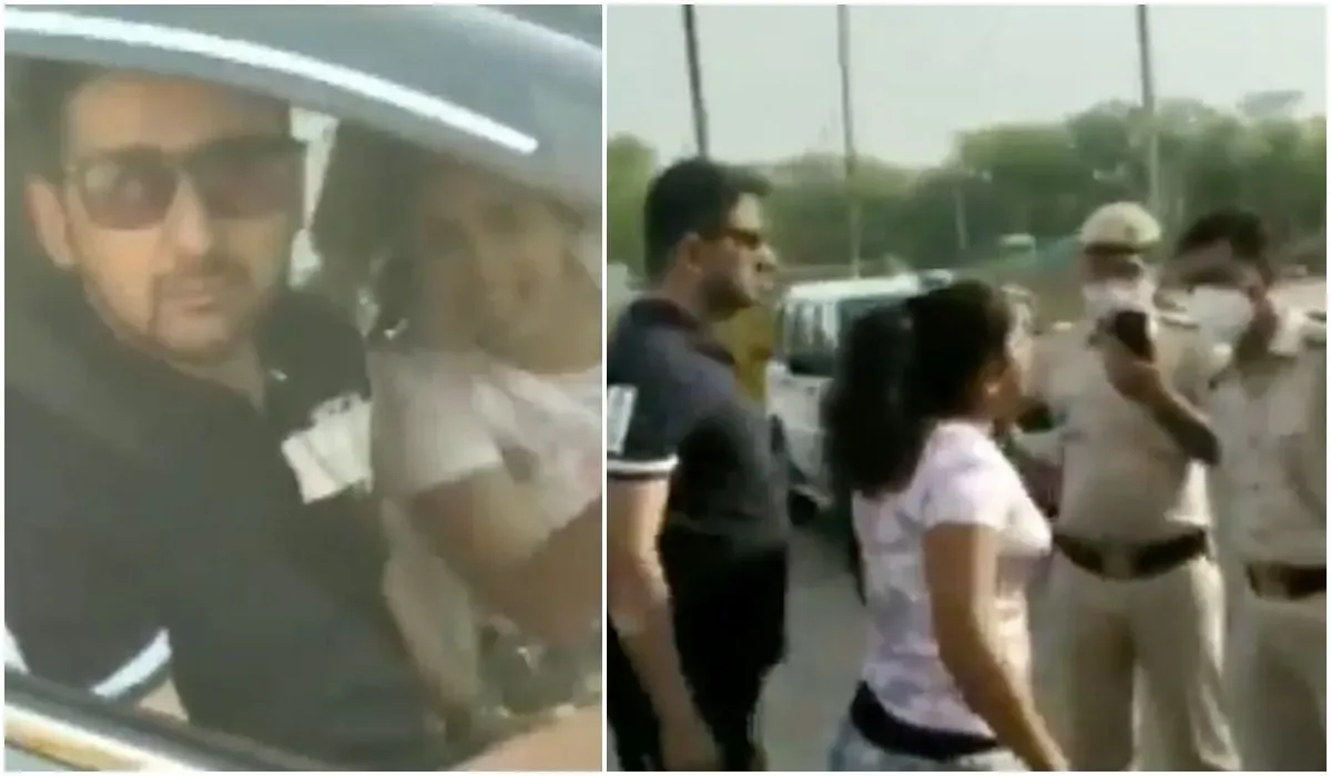 Weekend Lockdown in Delhi: Days after video of couple misbehaving with Delhi Police went viral, Pankaj Dutta blamed his wife. 