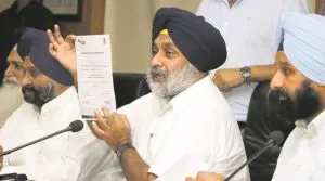 Congress govt has defrauded and betrayed farmers - Sukhbir Singh Badal