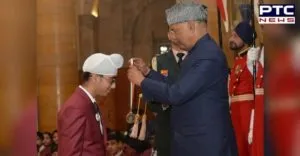 President Award recipient Onkar Singh At Sri Darbar Sahib Amritsar