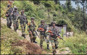 Jammu and Kashmir Baramulla Security forces and terrorists