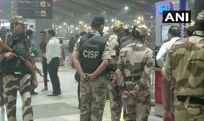 IGI Airport, RDX, CISF, Security scare