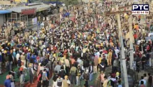 Farmers Protest in Delhi against the Central Government's Farm laws 2020