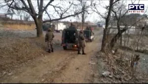 Encounter breaks out between security forces and terrorists in Wanigam