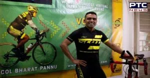 Lt Col Bharat Pannu creates world record