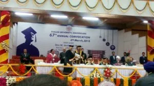 Venkaiah Naidu attends Punjab University 67 convocation ceremony