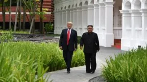 Scripting History! President Trump meets Kim Jong Un