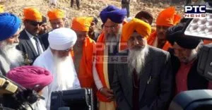 Bihar CM Nitish Kumar with religious leaders jointly lays foundation stone of Gurudwara Guru Nanak Sheetal Kund