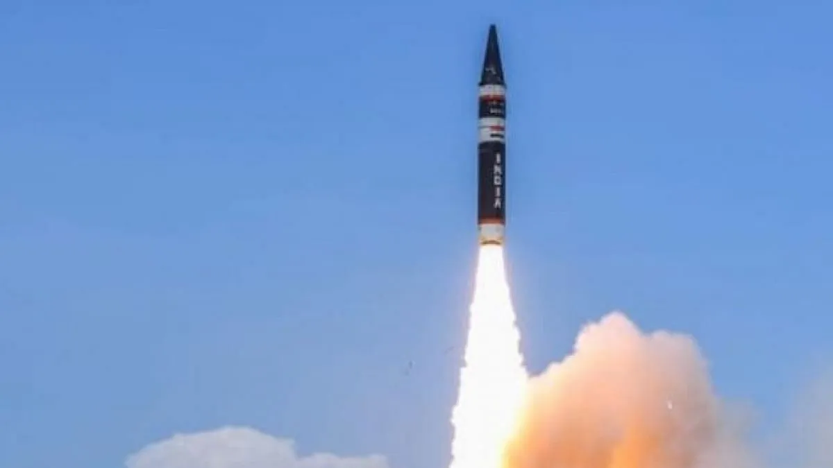 India Successfully Test Nuclear Capable Missile Agni-5