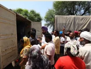 Second batch of flood relief material distributed among people : Harsimrat Kaur Badal