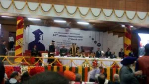 Venkaiah Naidu attends Punjab University 67 convocation ceremony